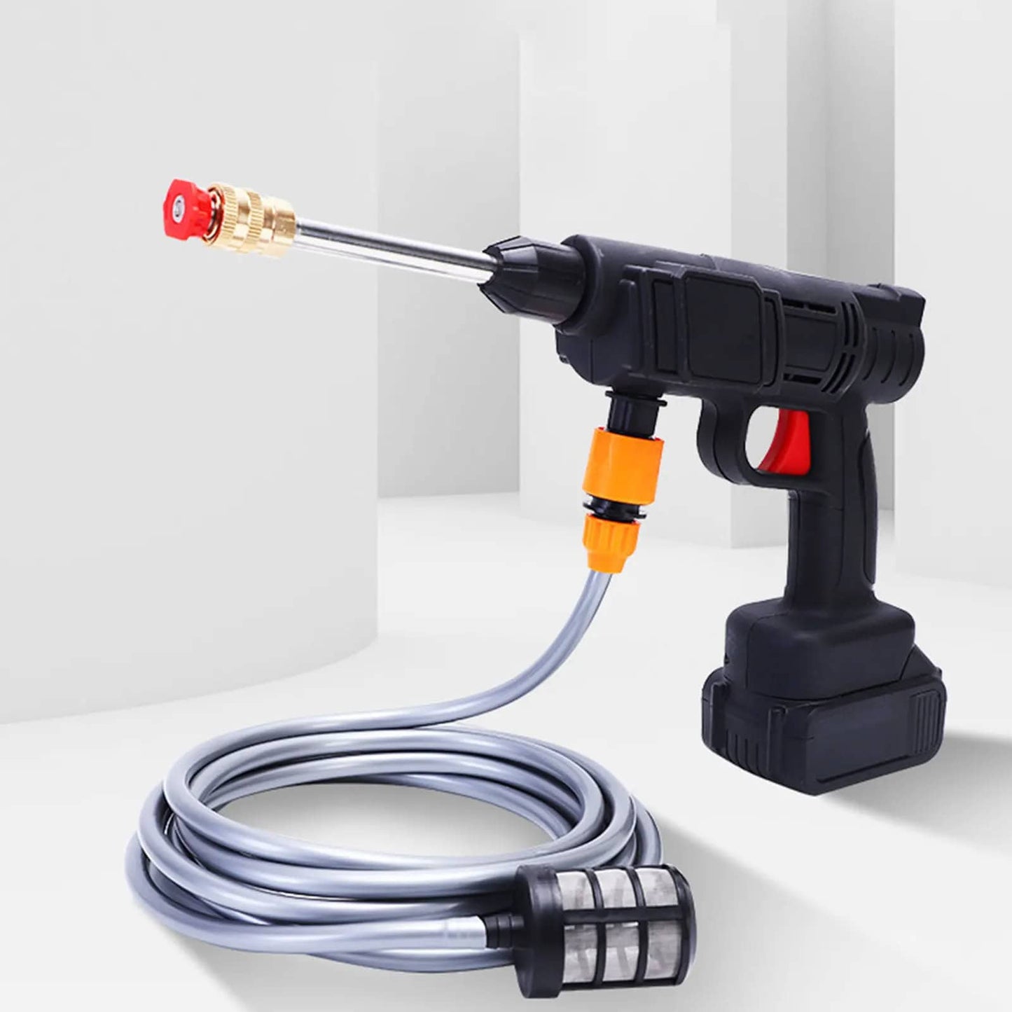 Set de pistola hidrolavadora recargable