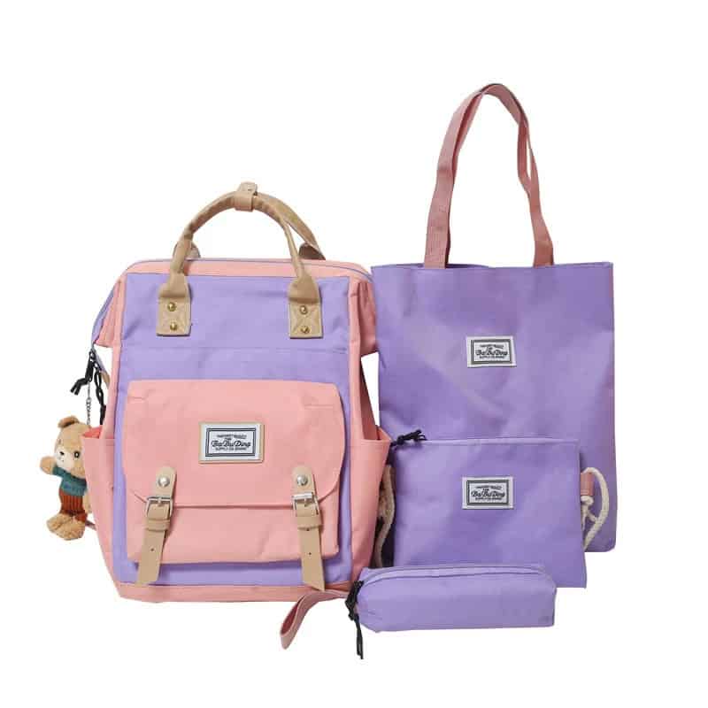 Set de Mochila Casual 4 en 1 – Organizate con estilo (y sin esfuerzo)
