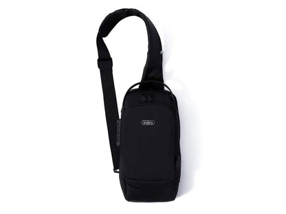 Bolso de hombro impermeable antirrobo con combinación y puerto USB
