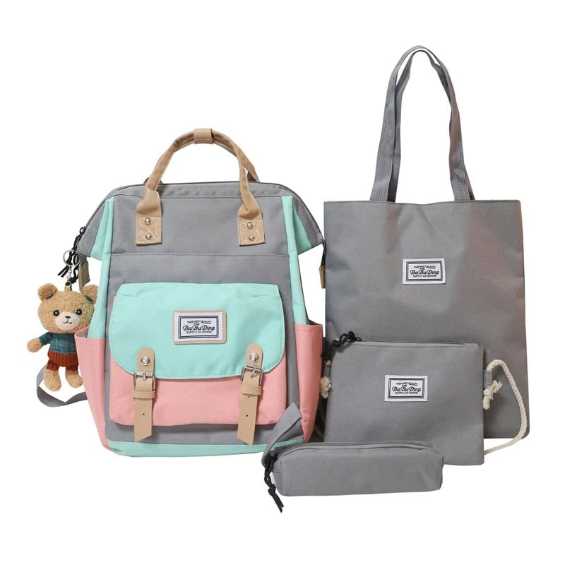 Set de Mochila Casual 4 en 1 – Organizate con estilo (y sin esfuerzo)
