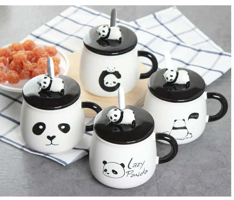 Taza de Cerámica Panda – ¡Un Detalle Cool para Amantes de los Pandas! 🐼