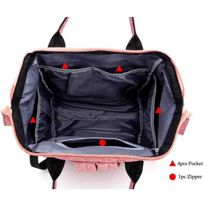 Bolso Maternal Impermeable Todo en Uno – Organiza tu día con estilo y comodidad