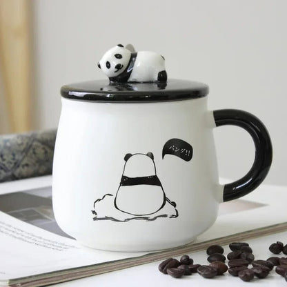Taza de Cerámica Panda – ¡Un Detalle Cool para Amantes de los Pandas! 🐼