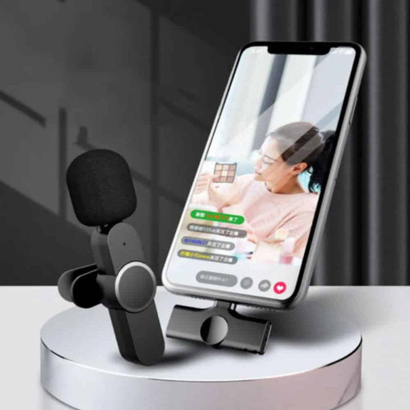 Micrófono Inalámbrico Solapero para Iphone y Android