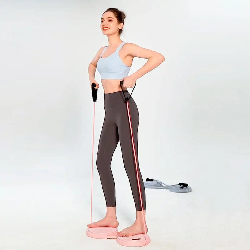 Base Giratoria de Ejercicios para Adelgazar y Tonificar - ¡Entrenamiento Completo y Práctico en Casa! 🌈💪