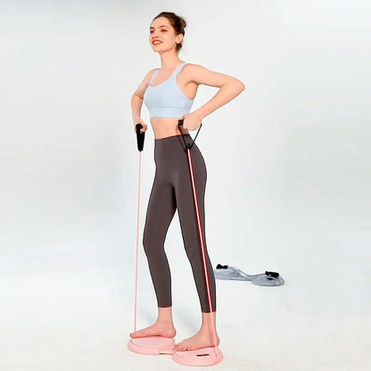 Base Giratoria de Ejercicios para Adelgazar y Tonificar - ¡Entrenamiento Completo y Práctico en Casa! 🌈💪