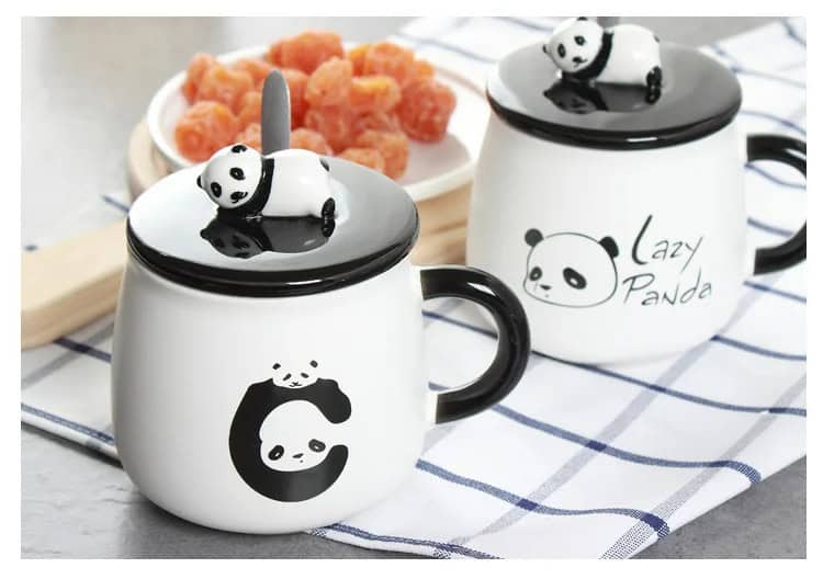 Taza de Cerámica Panda – ¡Un Detalle Cool para Amantes de los Pandas! 🐼
