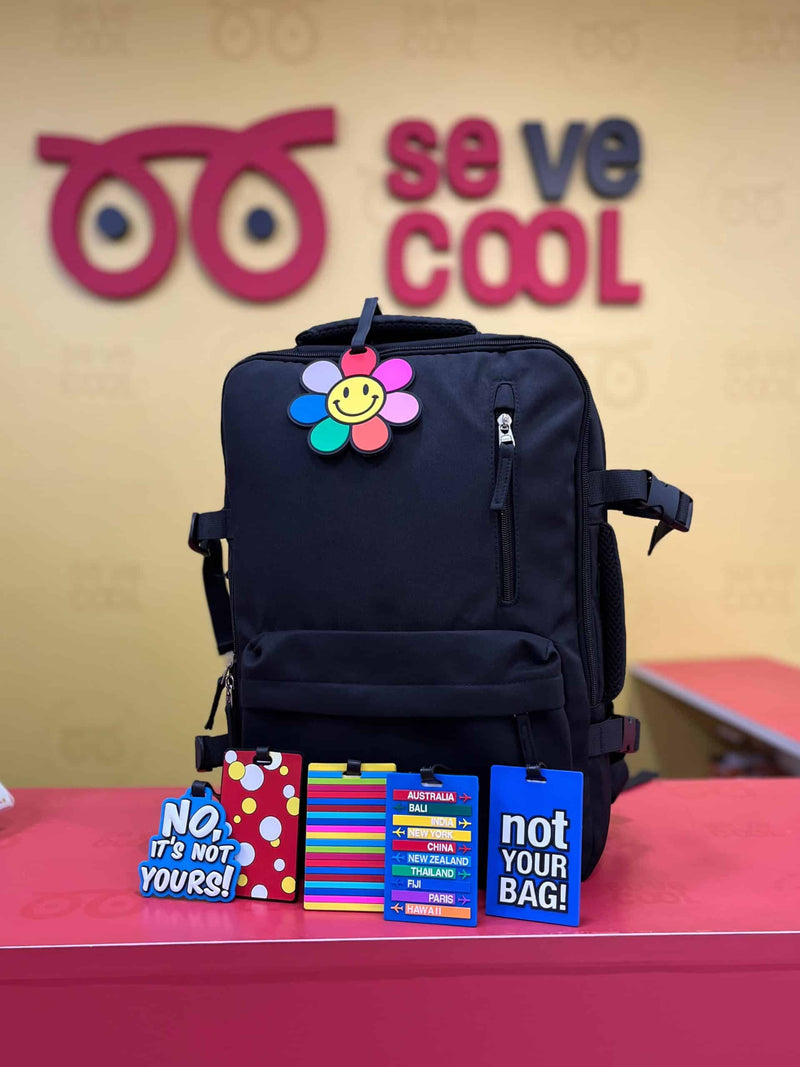 Identificador de valija divertido – Modelos coloridos para que tu equipaje no pase desapercibido