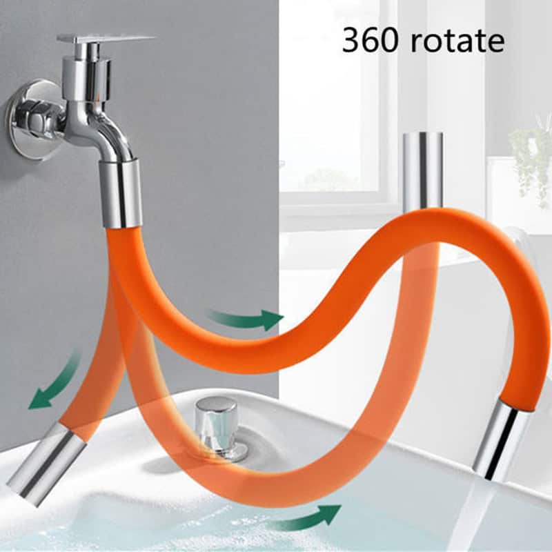 Manguera flexible para grifo extensión de silicona para canilla 20 cm