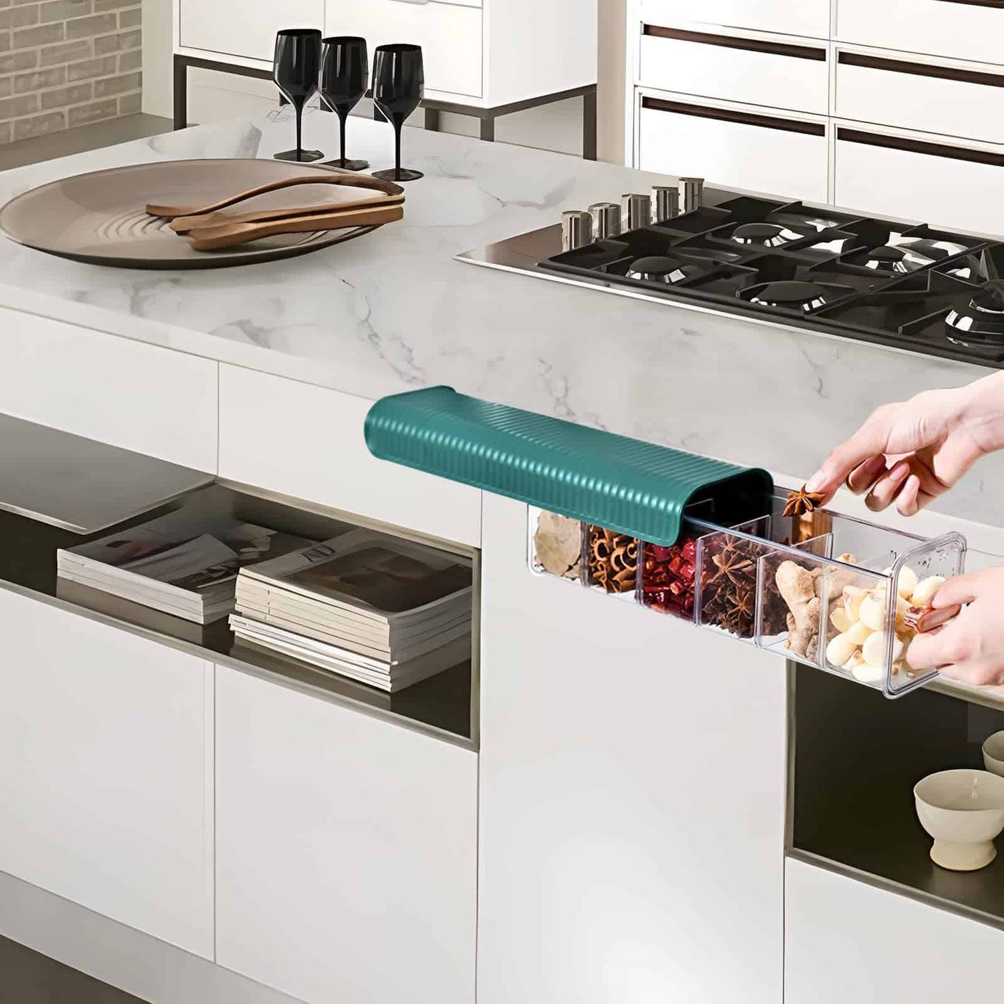 Organizador adhesivo de pared