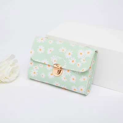 Cartera monedero para dama con cadena