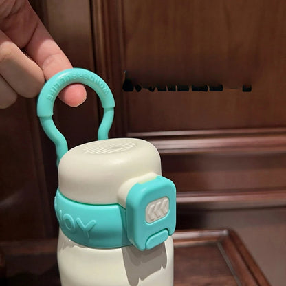 Botella térmica de acero inoxidable ENJOY 💧- 500 ml con sorbito, manija y diseño que inspira a disfrutar💧