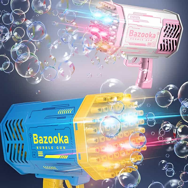 Burbujero automático Bazooka 69 dispensador pila recargable