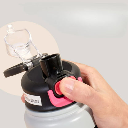 Botella térmica de acero inoxidable 800 ml SUKOKI 🌈 Diseño pastel, tapa a presión y temperatura perfecta por horas