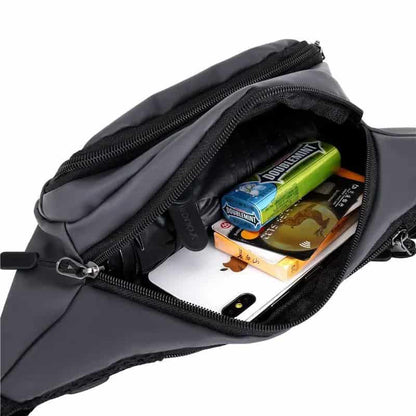 Riñonera impermeable 4 compartimientos