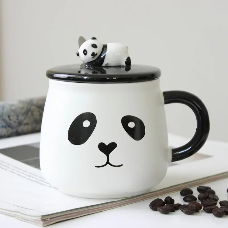 Taza de Cerámica Panda – ¡Un Detalle Cool para Amantes de los Pandas! 🐼