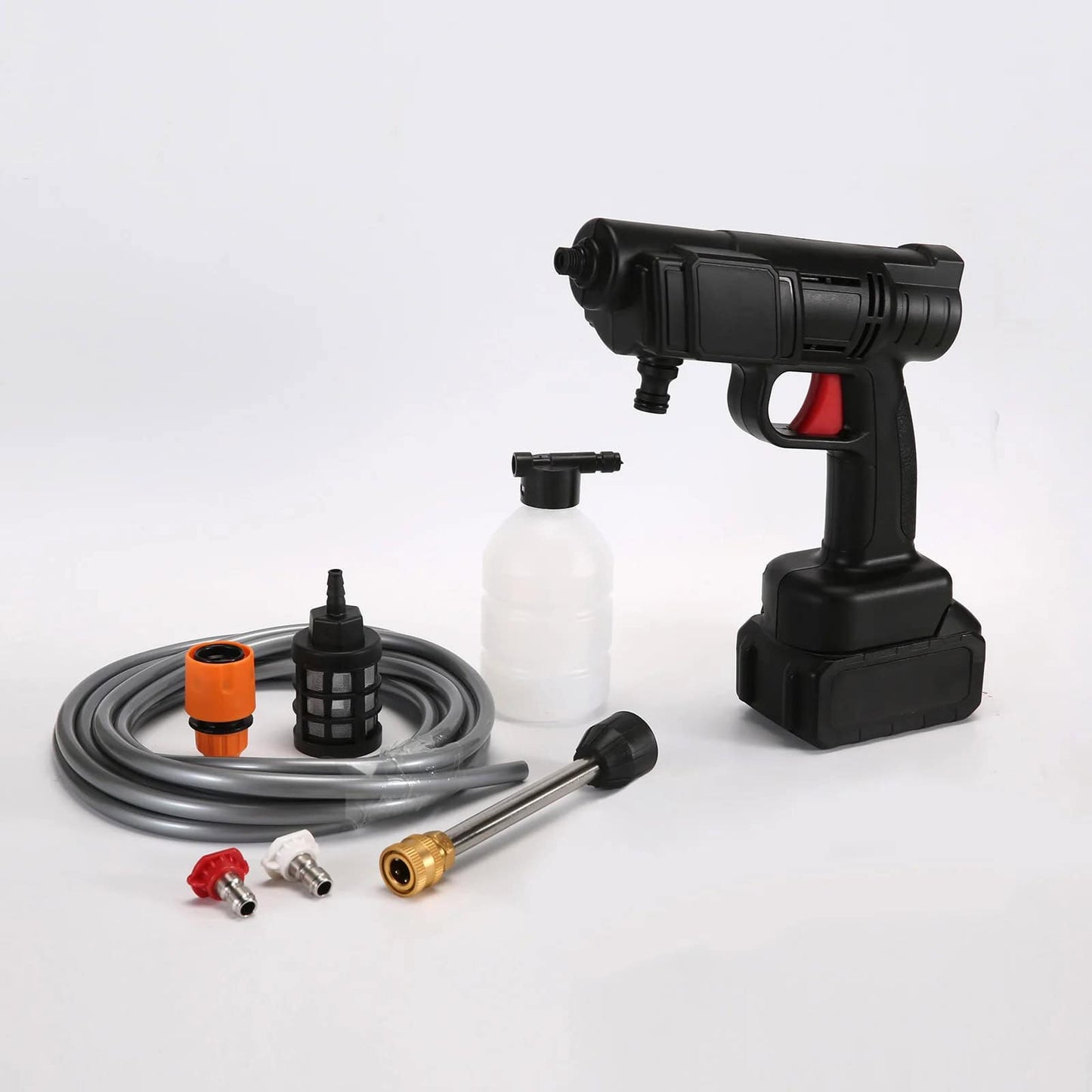 Set de pistola hidrolavadora recargable