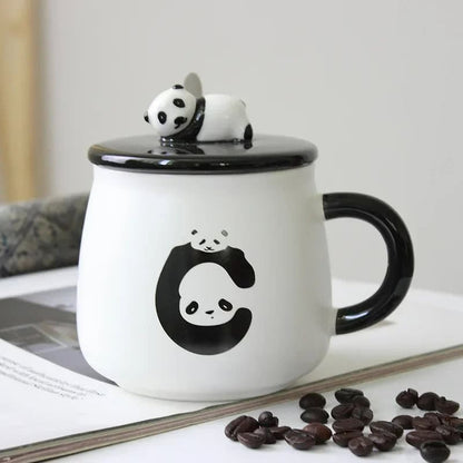 Taza de Cerámica Panda – ¡Un Detalle Cool para Amantes de los Pandas! 🐼