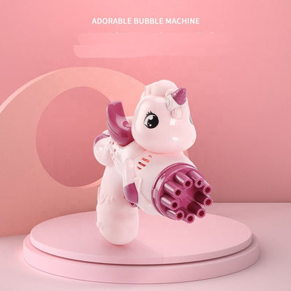 Pistola burbujero de unicornio
