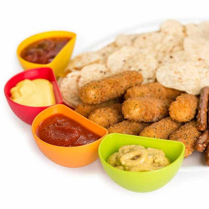 Contenedores para salsa con clip para plato x 4 unidades