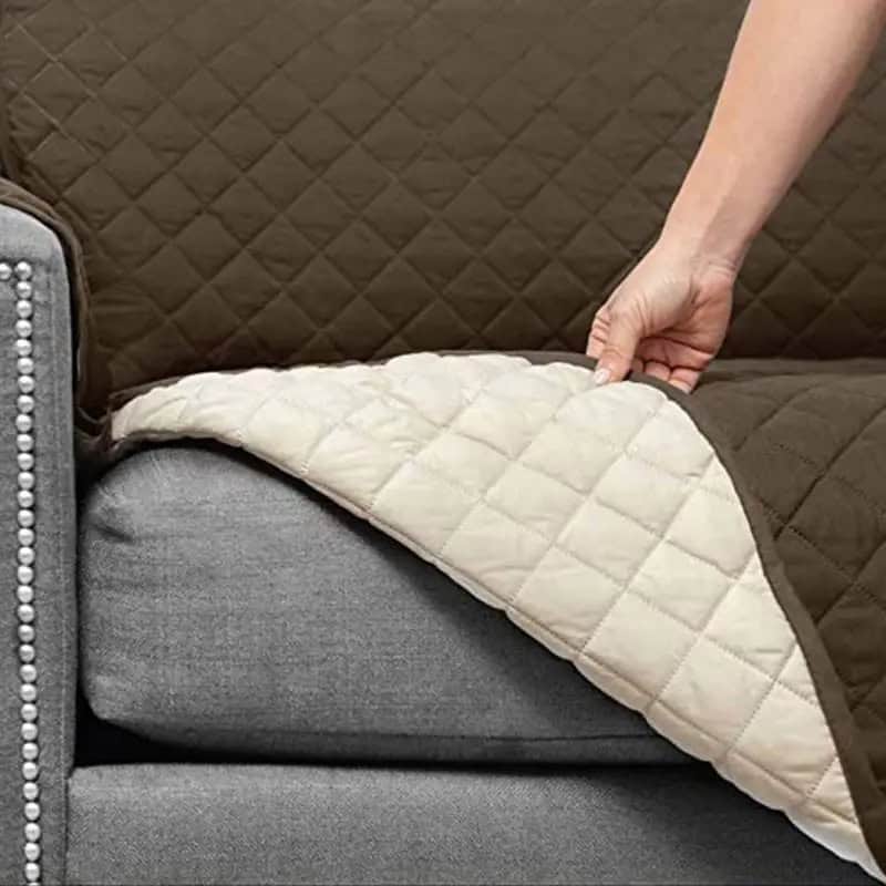 Cubre sillón reversible protector 1 cuerpo