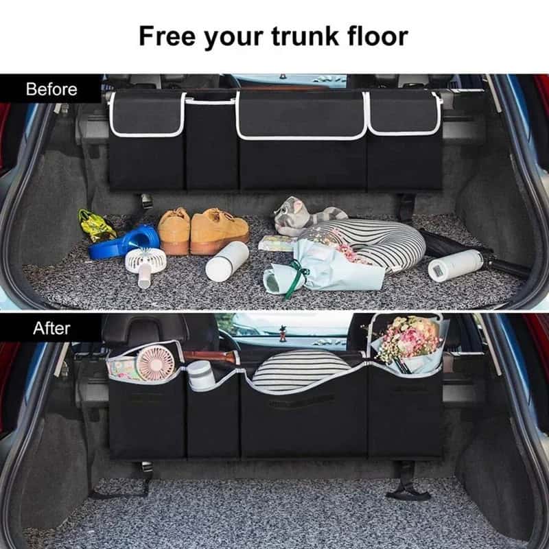 Organizador para valija de auto