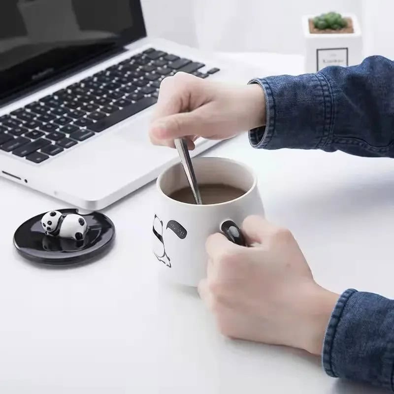 Taza de Cerámica Panda – ¡Un Detalle Cool para Amantes de los Pandas! 🐼
