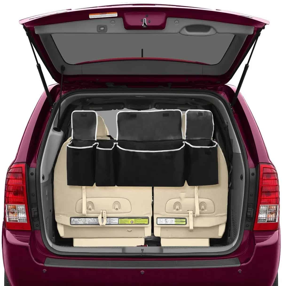 Organizador para valija de auto
