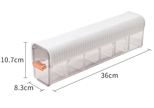 Organizador adhesivo de pared