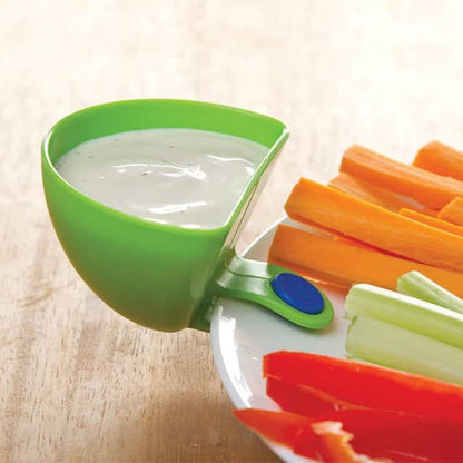 Contenedores para salsa con clip para plato x 4 unidades
