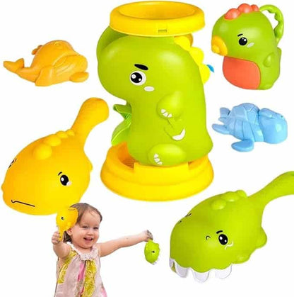 Juguetes de playa para niños diseño Dinosaurio 6 piezas arena