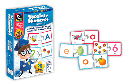 Juego de Mesa Vocales y Números 🧠 Aprender jugando (¡y divirtiéndose de verdad!)