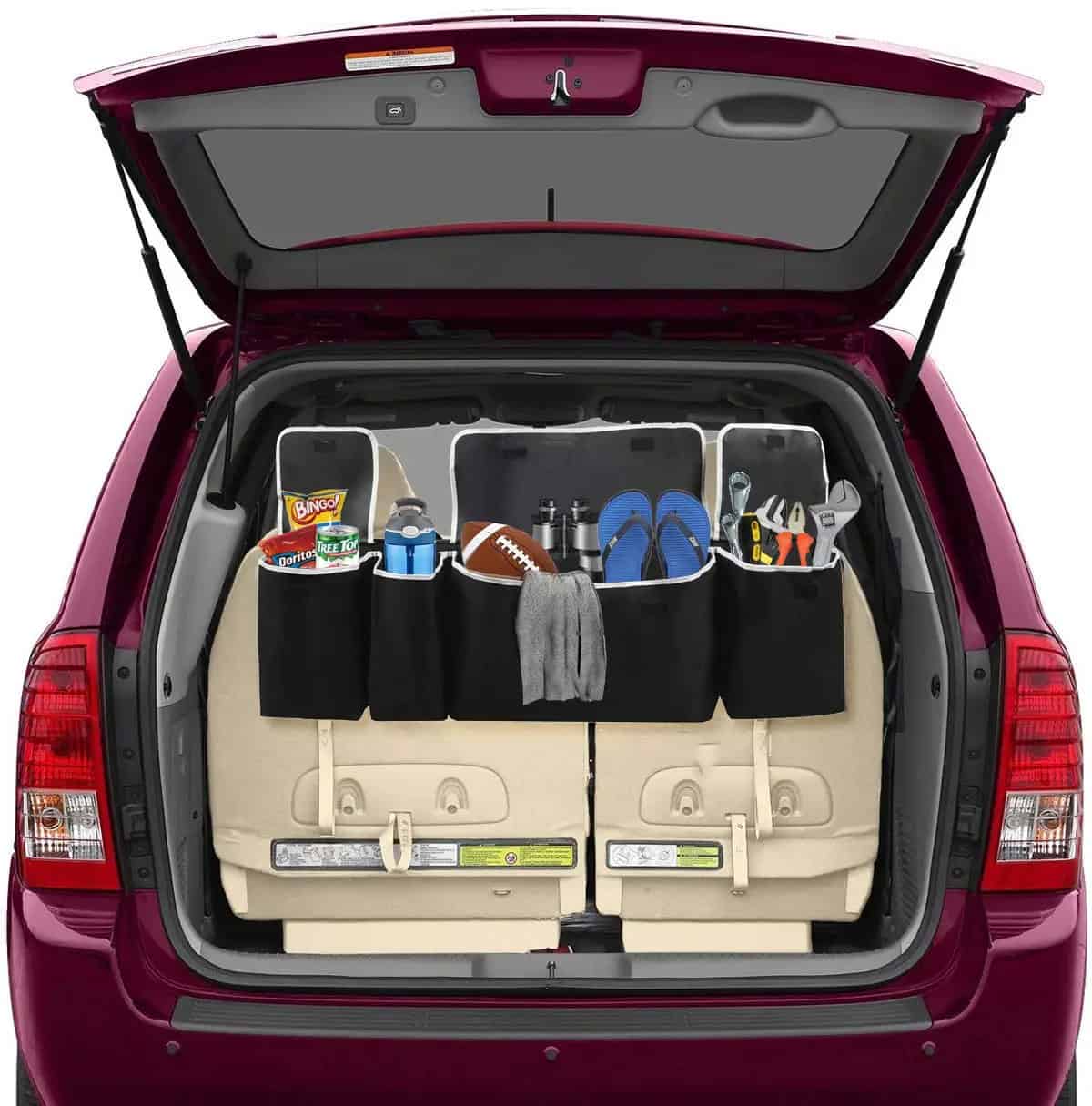 Organizador para valija de auto