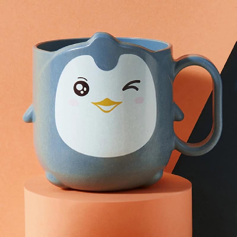 Set de alimentación para bebés y niños Pingüino