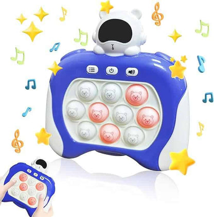 Pop it astronauta con 4 modos y 100 niveles, luces y sonido