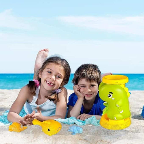 Juguetes de playa para niños diseño Dinosaurio 6 piezas arena
