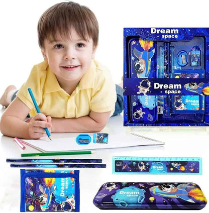 Set de Papelería Escolar (Regalo Ideal) - ¡Todo lo que Necesitas para la Aventura Escolar! 🎒🚀🦄
