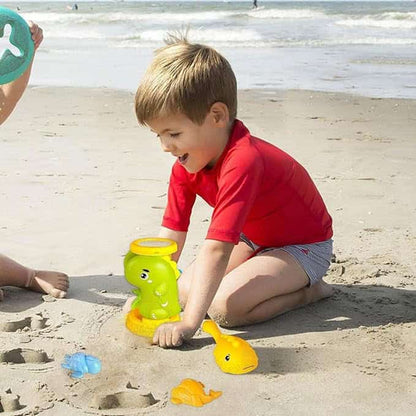 Juguetes de playa para niños diseño Dinosaurio 6 piezas arena