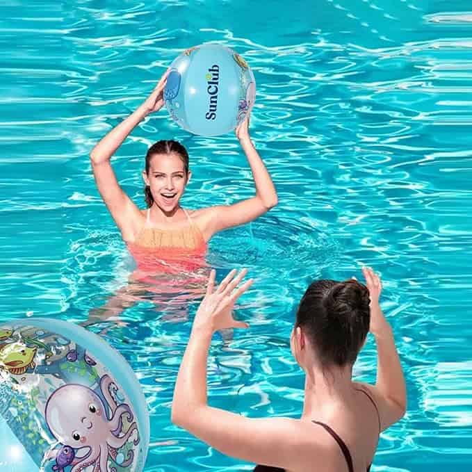Pelota inflable de playa 40 cm