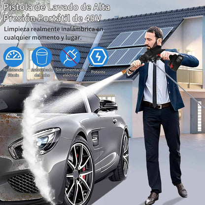 Set de pistola hidrolavadora recargable