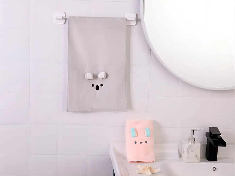 Toalla de mano con diseño