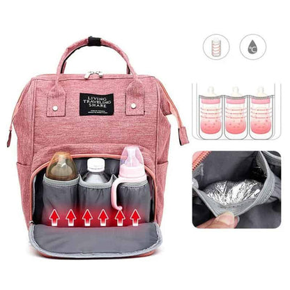 Bolso Maternal Impermeable Todo en Uno – Organiza tu día con estilo y comodidad