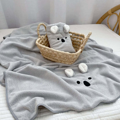 Set de toallas de baño con diseño toalla de mano y de ducha
