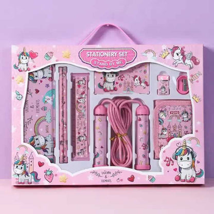 Set de Papelería Escolar (Regalo Ideal) - ¡Todo lo que Necesitas para la Aventura Escolar! 🎒🚀🦄