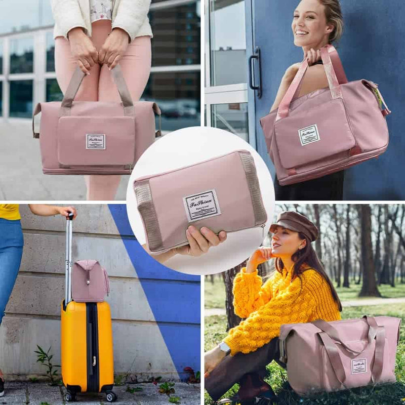 Bolso plegable de viaje o gimnasio 3 tamaños en 1