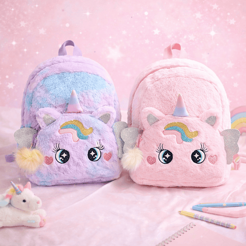 Mochila Escolar Unicornio Mágica 🦄🎒 – ¡La Compañera Escolar Más Encantadora y Cool! 🌈