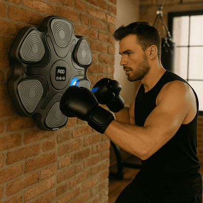 Máquina de Boxeo Musical APOLO SVC con Luces y Parlante  - ¡Descubre el Regalo Más Divertido e Innovador! 🎶🥊