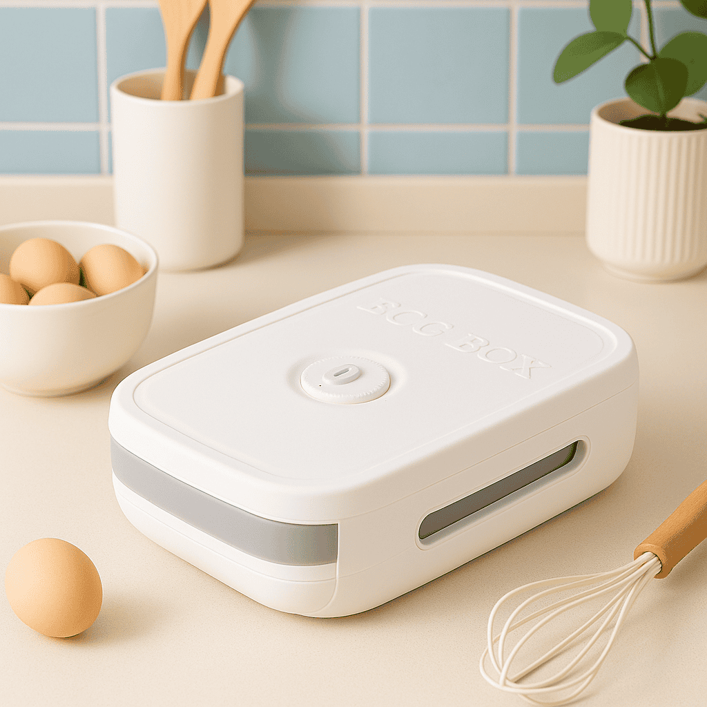 Organizador de huevos apilable para 36 huevos 🥚 Más orden, más frescura y cero derrames en tu heladera
