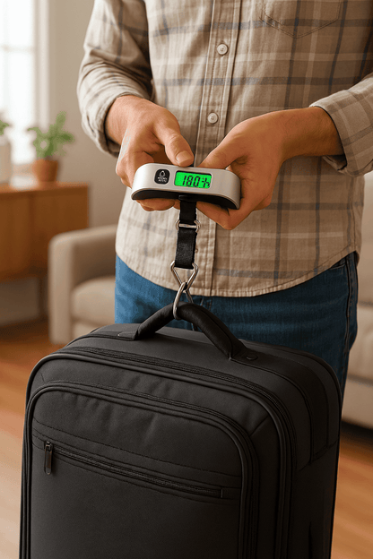 Balanza Digital Portátil PRO ✈️ – Mide en kilos, libras u onzas, y hasta te hace la vida más liviana