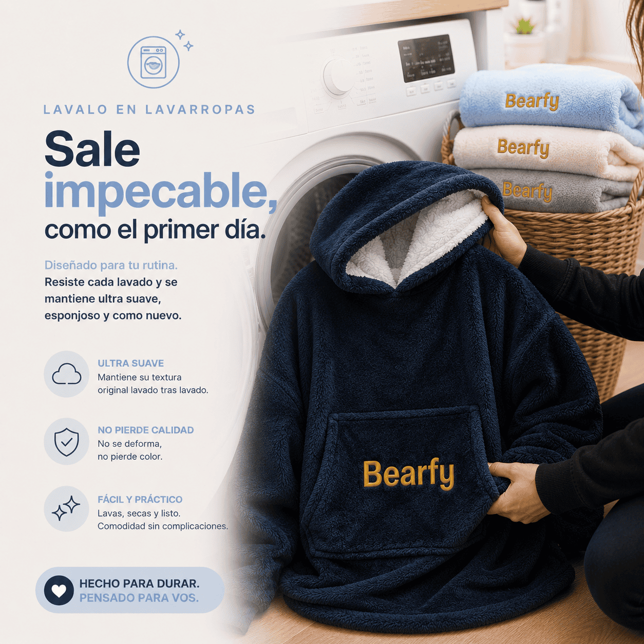 Hoodie térmico Bearfy – El abrigo PREMIUM que no te vas a querer sacar